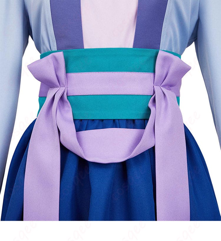 薬屋のひとりごと 猫猫(マオマオ) コスプレ衣装の腰封装飾細節。アクセントとなるデザインのアップ