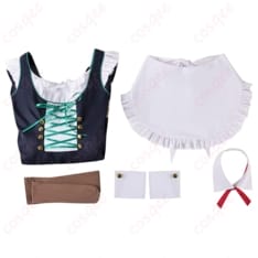 ブルーアーカイブ 牛牧ジュリのアルバイト衣装で清楚かわいく映えるコスプレ - 4枚目の画像（サムネイル）