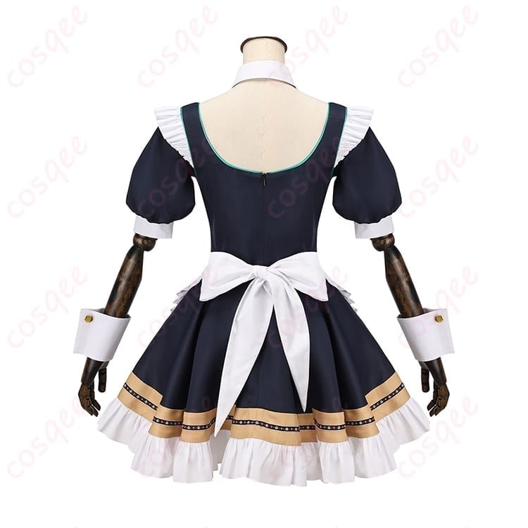 ブルーアーカイブ 牛牧ジュリのアルバイト衣装で清楚かわいく映えるコスプレ - 3枚目の画像