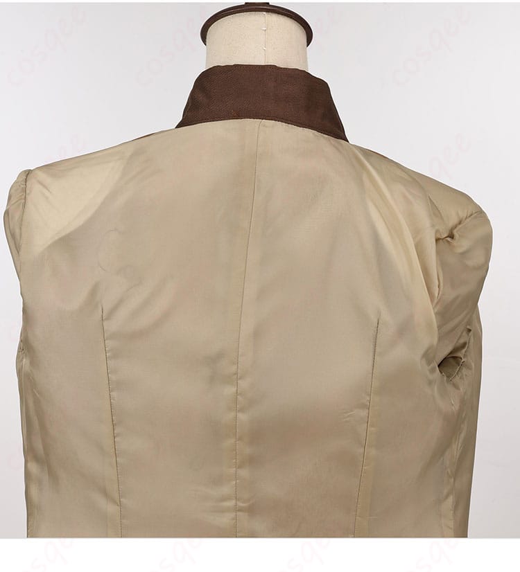 間桐桜 コスプレ衣装の内側のディテール。快適で着心地の良い素材を使用しています。