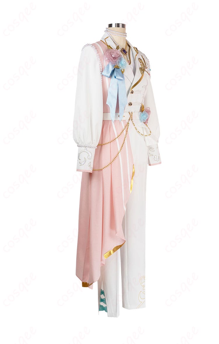 商品側面図 - 天音色コスプレ衣装の側面、ディテールまで再現