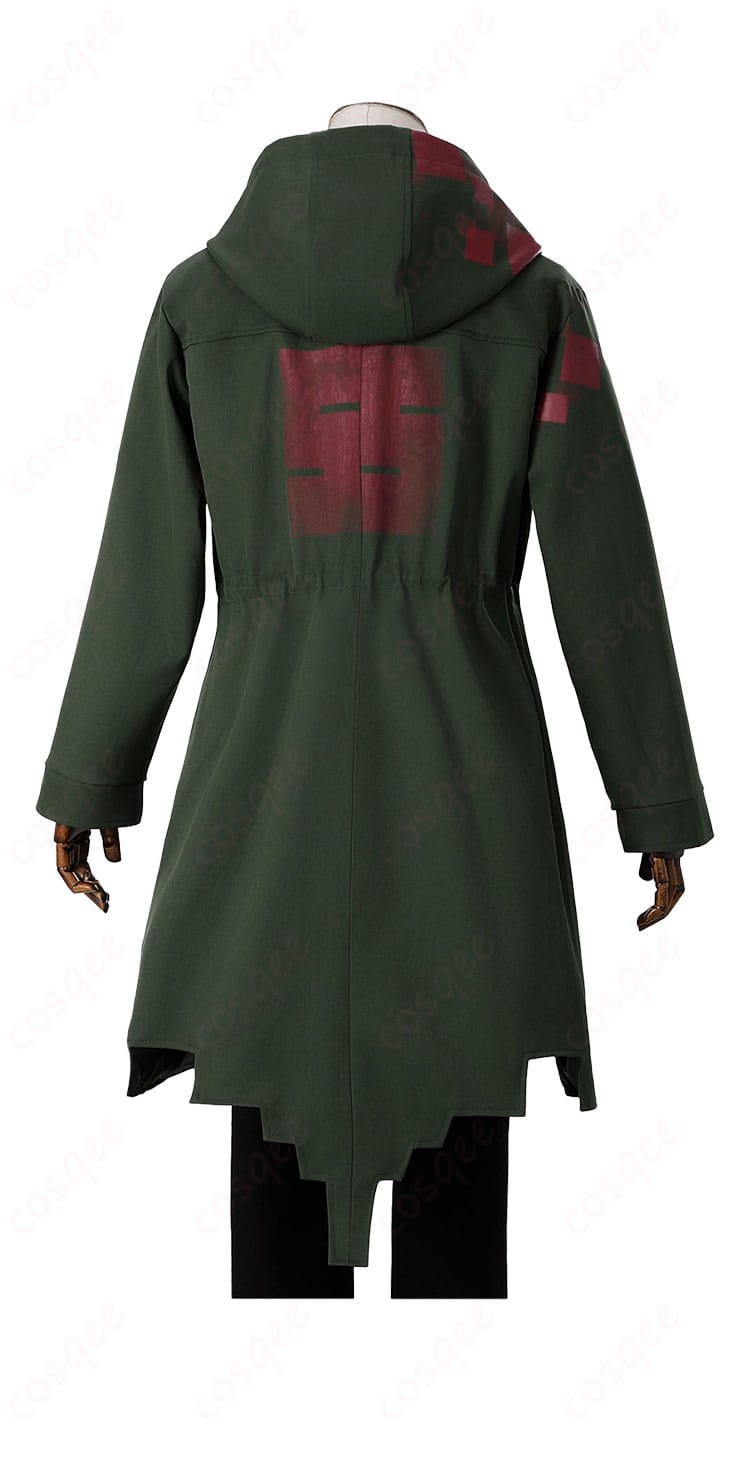 スーパーダンガンロンパ2 狛枝凪斗 コスプレ衣装 背面図 背面の装飾が特徴的なデザイン