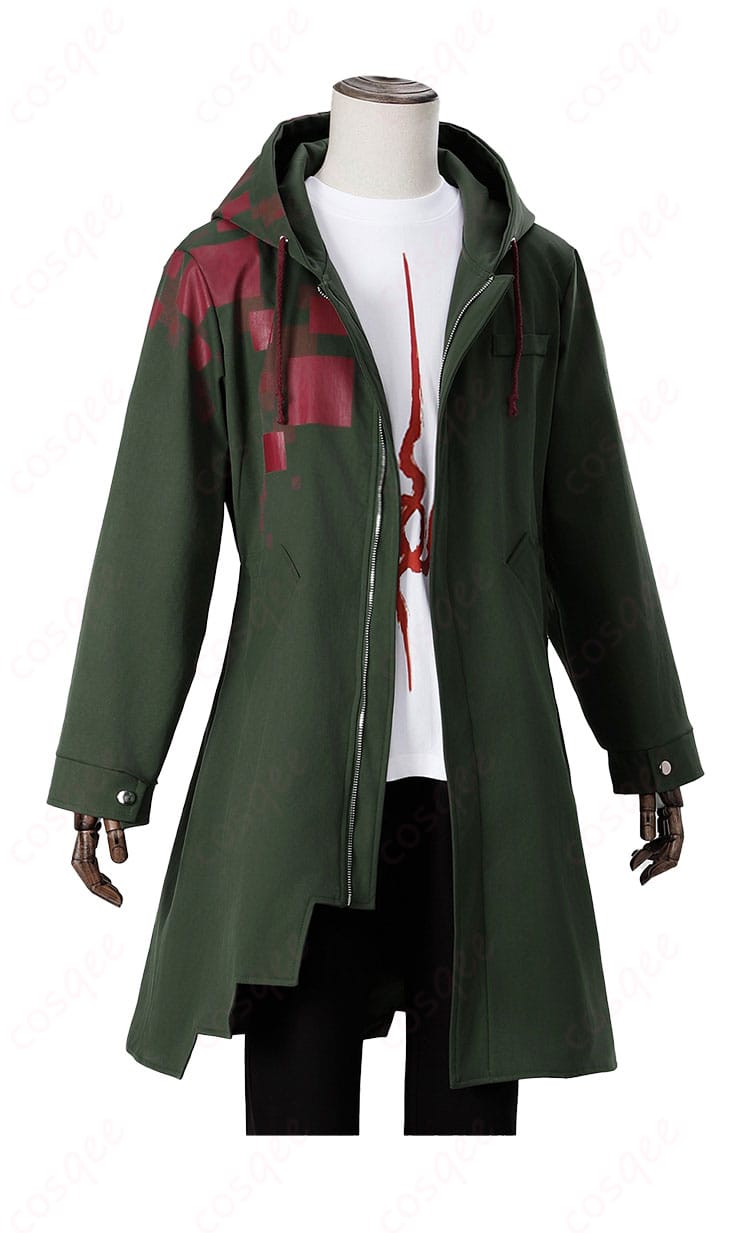 スーパーダンガンロンパ2 狛枝凪斗 コスプレ衣装 側面図 服装の立体感とディテール