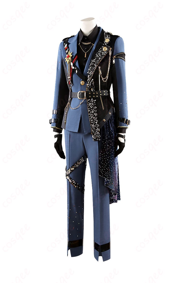 コスプレ衣装の左側面画像。衣装の細部まで見える角度で、ディテールが引き立つ画像。