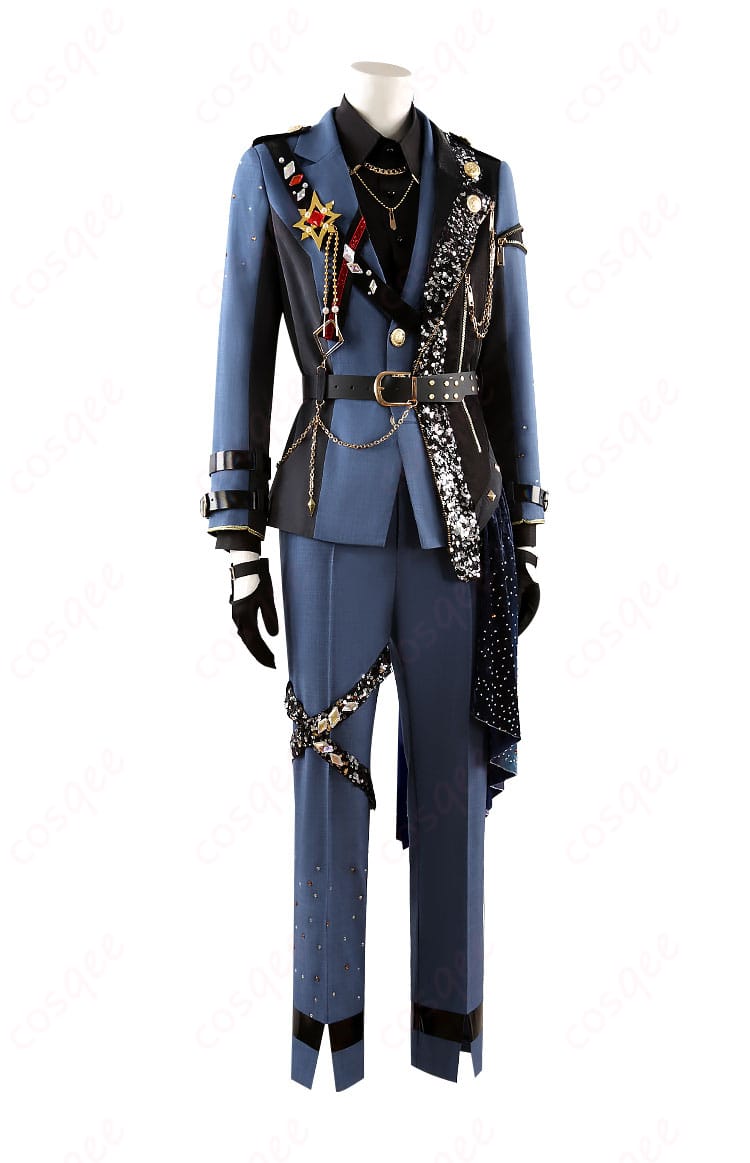 コスプレ衣装の右側面画像。衣装のデザインと装飾が鮮明に見える角度。