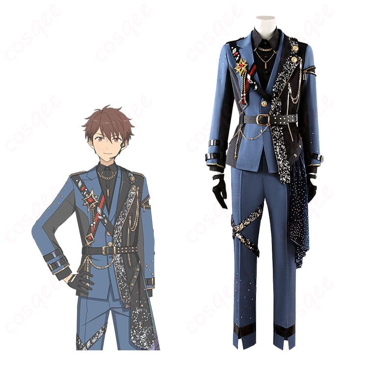 プロジェクトセカイ×あんさんぶるスターズ!!のキャラクターとコスプレ衣装の合わせたイメージ。高い再現度で忠実に作られたコスプレ衣装です。