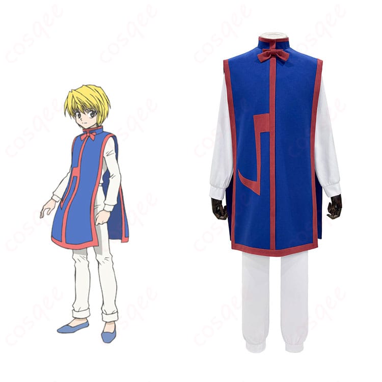HUNTER×HUNTER クラピカ コスプレ衣装とアニメキャラクターの再現写真。完璧な再現度をお楽しみください!