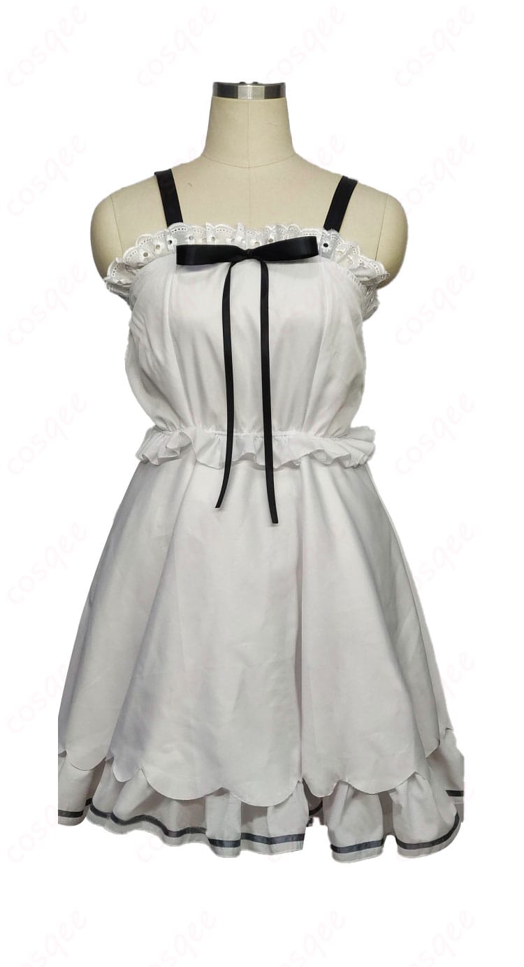 錦あすみ コスプレ衣装のスカート部分 正面のデザイン。細部まで再現された花柄と装飾が特徴。