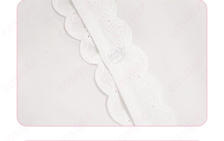 オーバーウォッチ 2 キリコ コスプレ衣装 インナー服の襟装飾の詳細