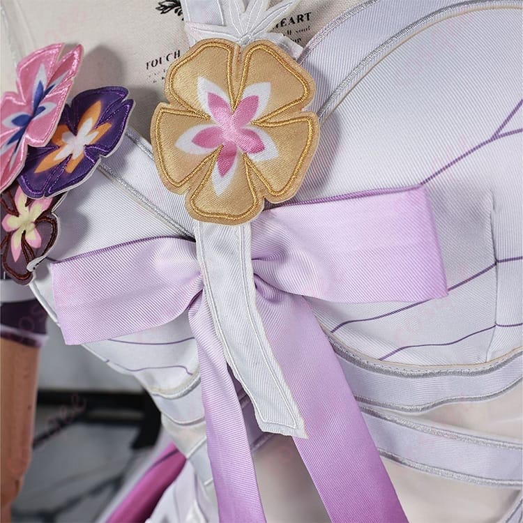 崩壊：スターレイル キャストリスの雰囲気を纏うコスプレ衣装 光沢と刺繍が写真で映える一着 - 4枚目の画像