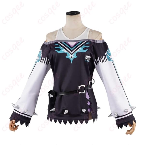 ホロライブ 輪堂千速 コスプレ衣装 クールな存在感でステージも撮影も映える