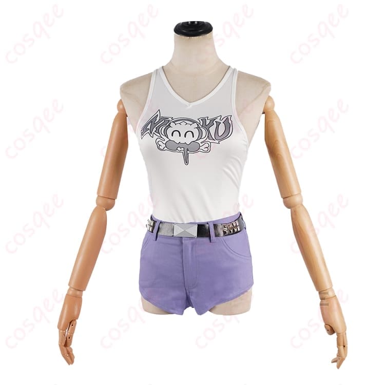 ホロライブ 輪堂千速 コスプレ衣装 クールな存在感でステージも撮影も映える - 4枚目の画像