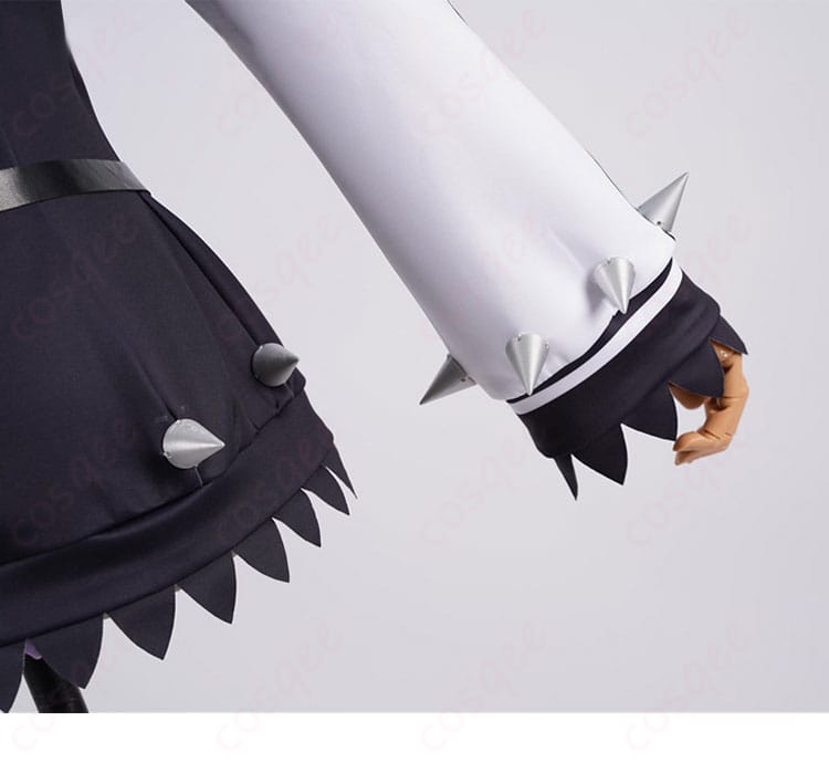 ホロライブ 輪堂千速 コスプレ衣装の衣袖細部。完璧に再現されたキャラクター衣装の袖部分。