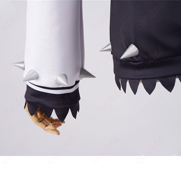 ホロライブ 輪堂千速 コスプレ衣装の袖口装飾細部。デザイン性の高い袖口装飾が際立っています。