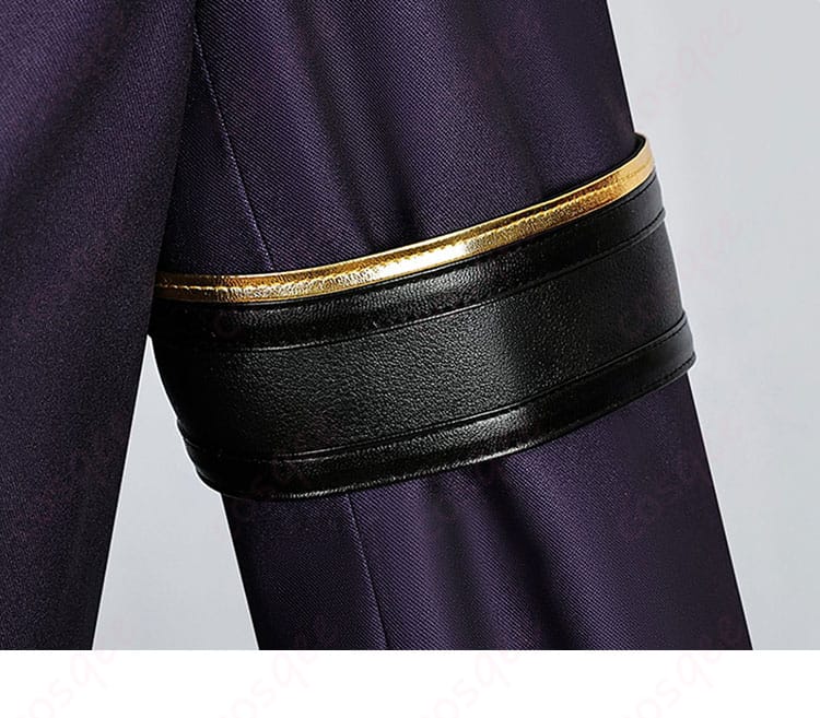 セノの左袖装飾の詳細。精緻なデザインでキャラクターの特徴を表現しています。