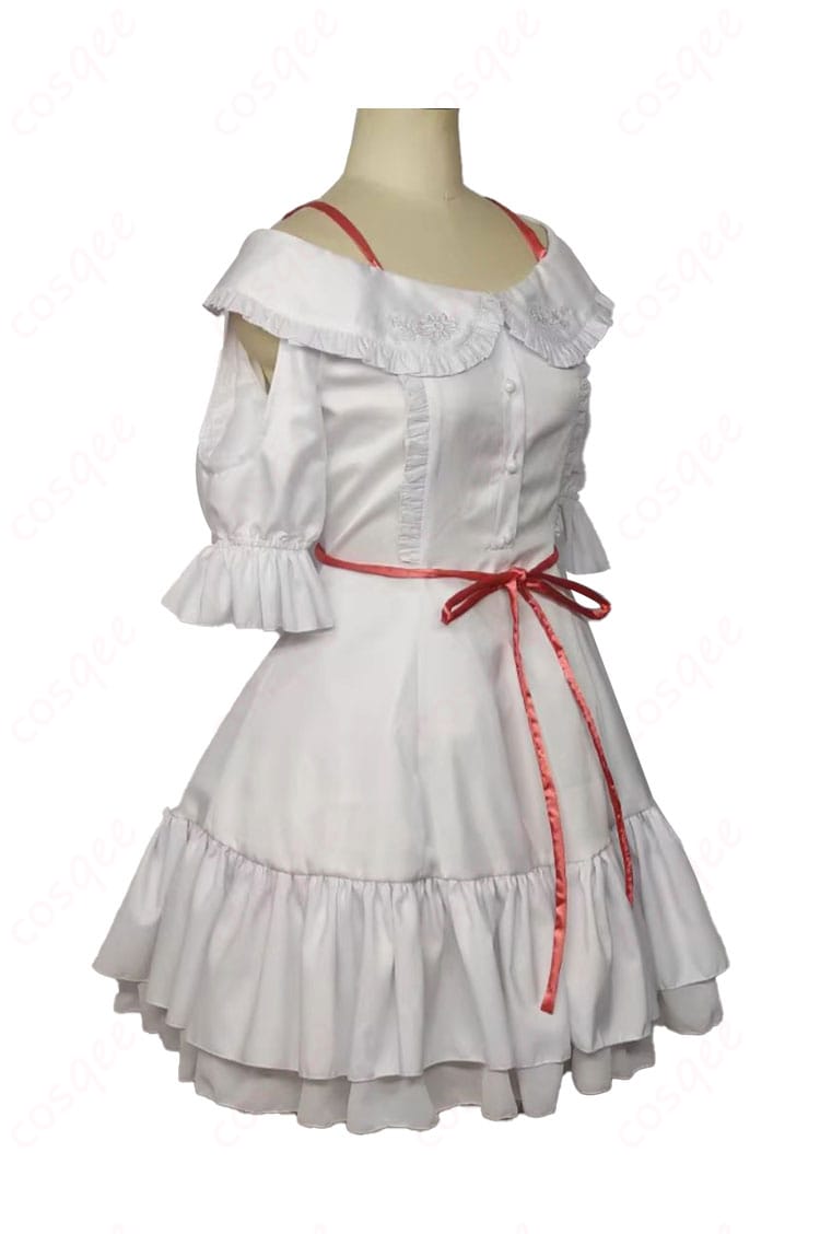 長瀬麻奈コスプレ衣装の右側面画像、シルエットと全体のラインが見える。