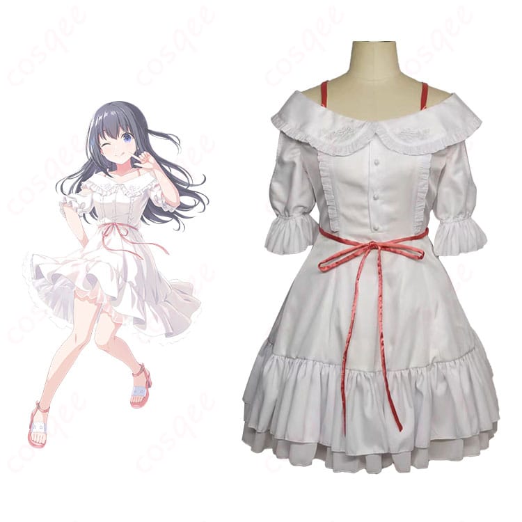 長瀬麻奈コスプレ衣装とキャラクターの衣装を合わせたイメージ画像