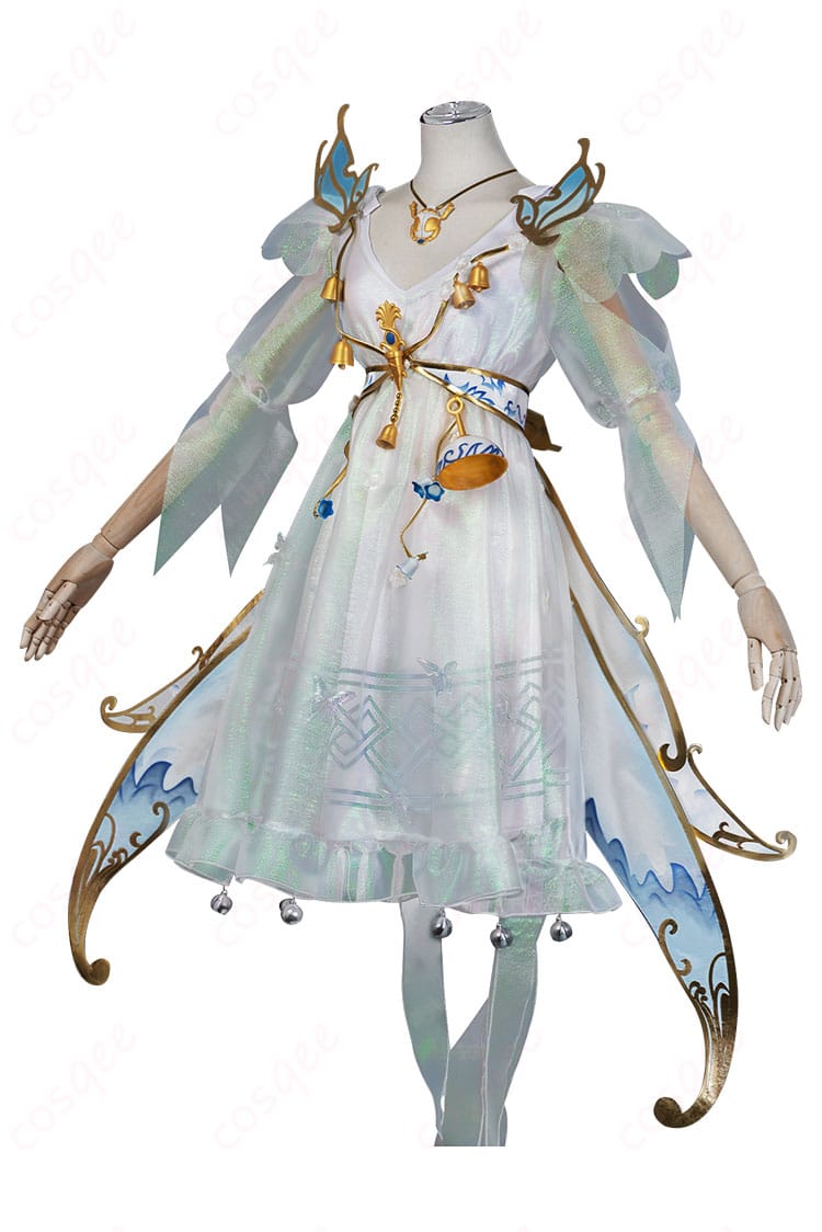 「アイデンティティV」気象学者コスプレ衣装の側面、精密な裁断と素材のディテールをチェック!