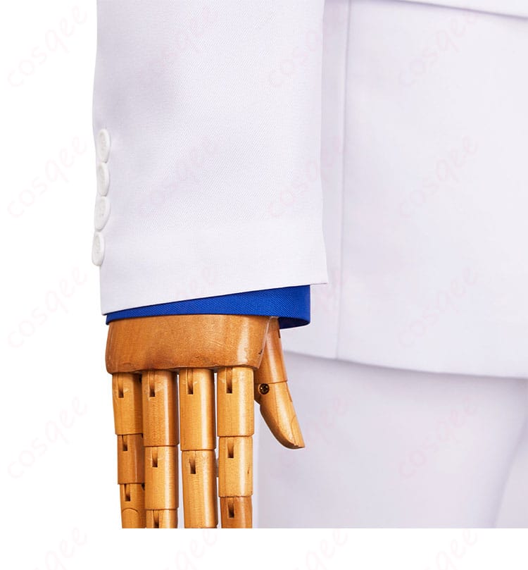 風祭京一郎 コスプレ衣装 袖口装飾細部 - 袖口のデザインまで完璧に再現！風祭京一郎のコスプレ衣装の細やかなこだわり。