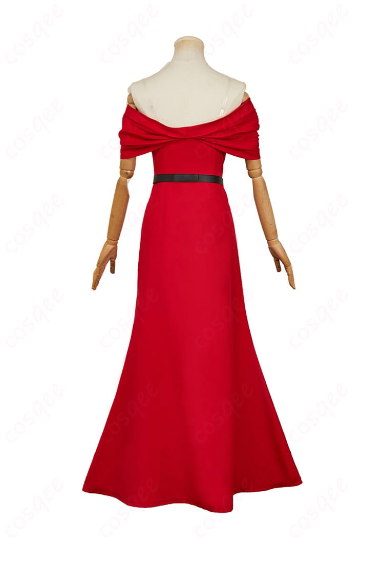 宝生麗子 コスプレ衣装 背面のディテール。細部まで忠実に再現されており、360度どこから見ても完璧。