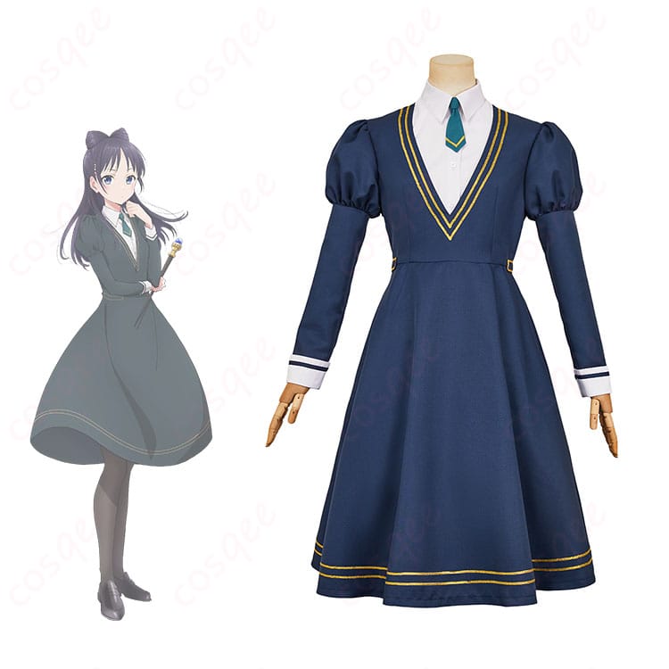 商品服装とキャラクター宮尾音夢(ネム)の融合イメージ - ウィッチウォッチ コスプレ衣装