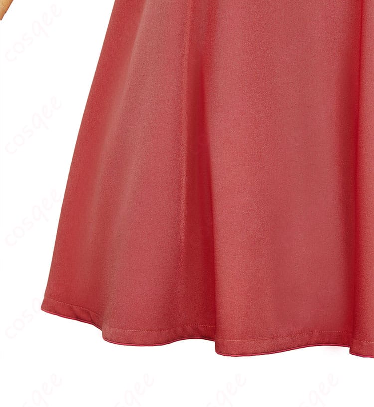 ウィッチウォッチ 若月ニコ コスプレ衣装 スカートの裾装飾、キャラクターの魅力を引き立てるディテール