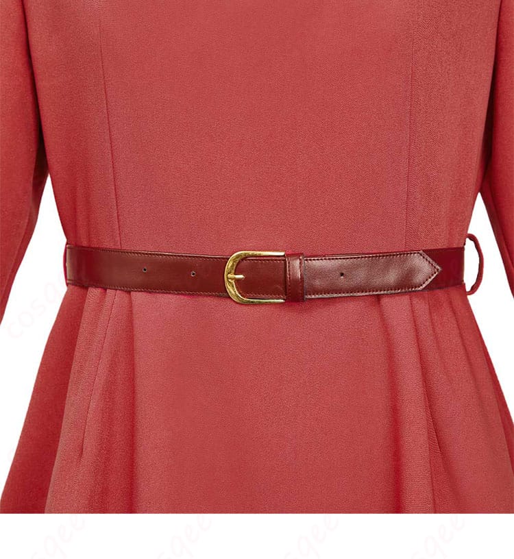 ウィッチウォッチ 若月ニコ コスプレ衣装 腰間のベルト装飾、キャラクターのアクセントを再現