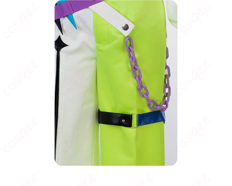 ウィンクキラー衣装のパンツ部の装飾。ディテールがしっかりと表現された高品質の仕上がり。