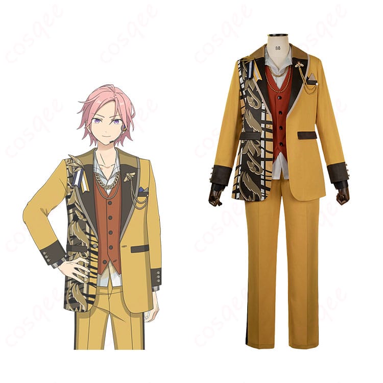 商品服装とキャラクターのコスプレ衣装の組み合わせ。あんさんぶるスターズ!桜河こはくのサドンデス衣装詳細。