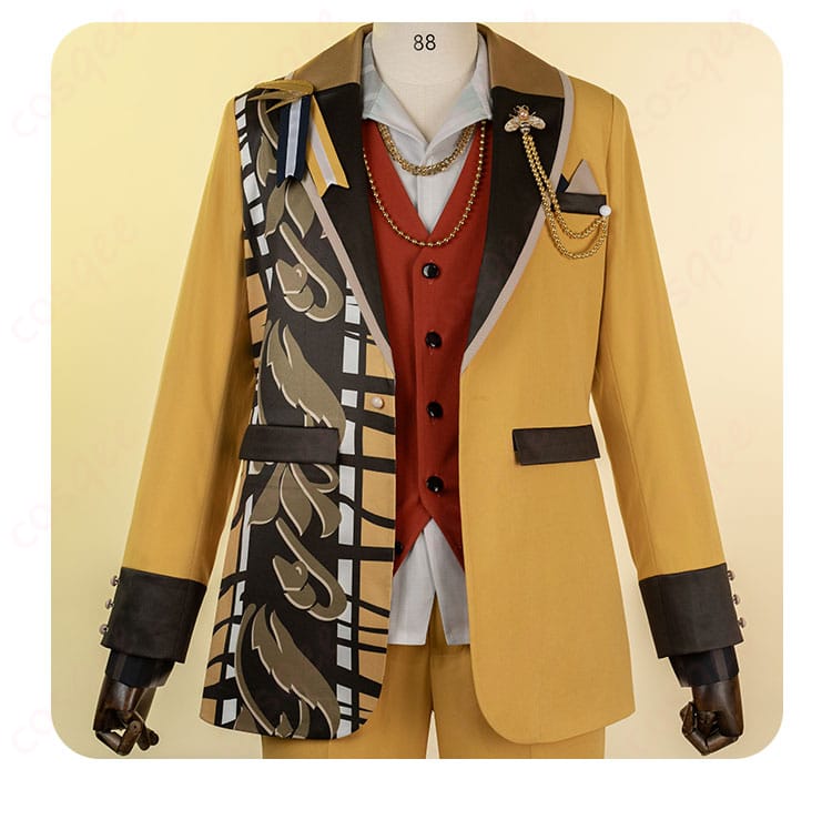 服装上衣の装飾部分。サドンデス衣装の上衣部分の精緻な刺繍や装飾が魅力。