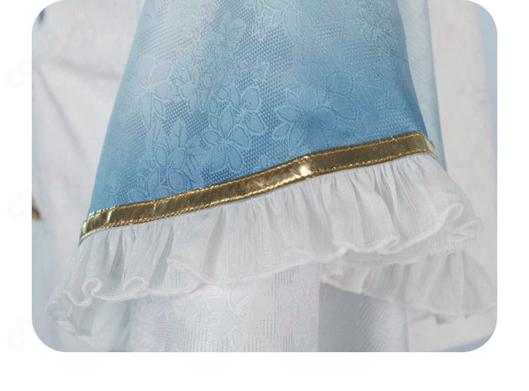 衣袖の装飾のディテール - 袖口の装飾、精巧なコスプレ衣装のディテール