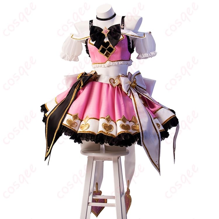 グラブル×ラブライブ 矢澤にこ 3年生チーム衣装 コスプレ｜華やかで写真映えする一式セット - 1枚目の画像