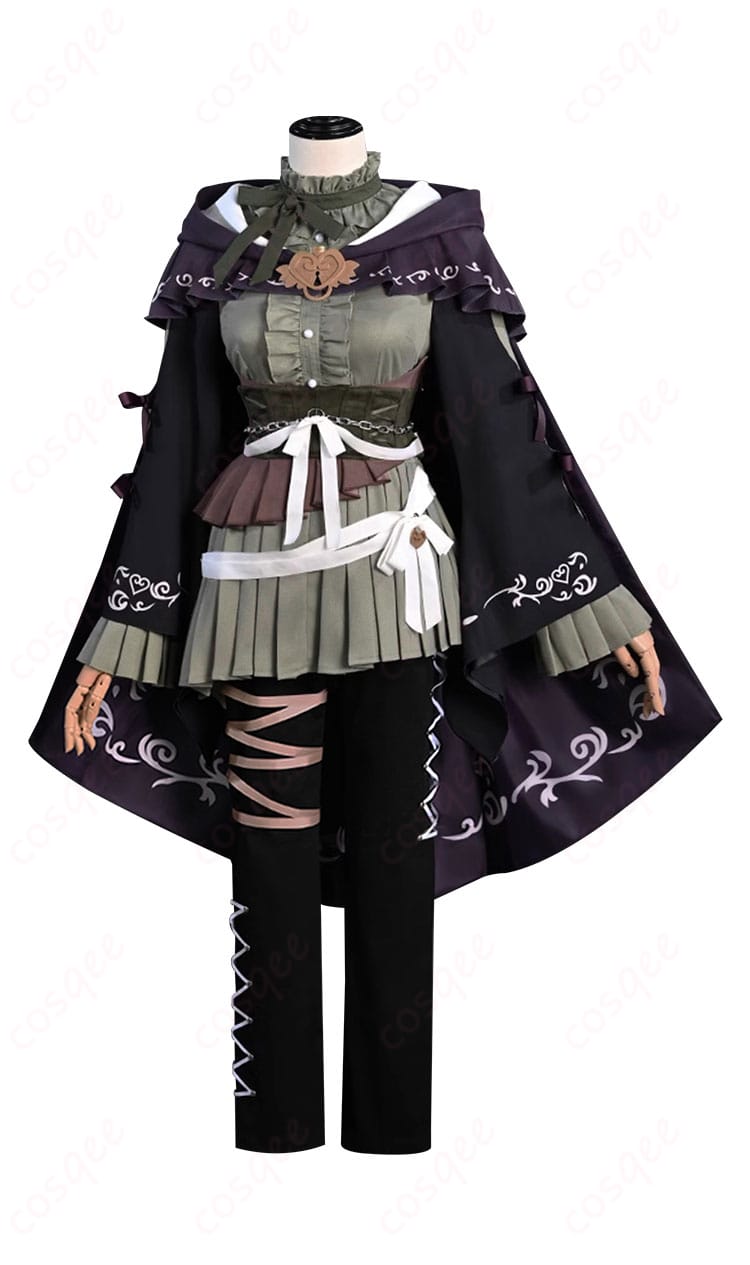 暁山瑞希のコスプレ衣装正面の画像。ハーミット・リバースのデザインを忠実に再現。