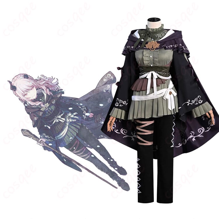 プロジェクトセカイの暁山瑞希コスプレ衣装とキャラクターのイメージ図。高い再現度でお届けします。