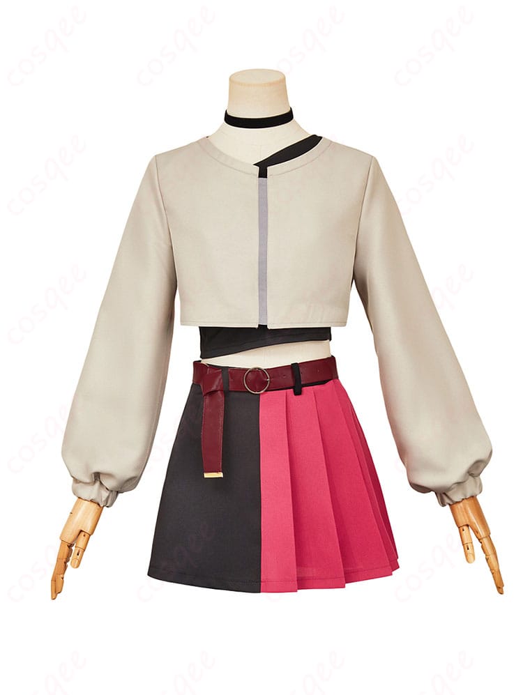 エレイナ コスプレ衣装の正面画像。高忠実再現でアニメ『LAZARUS』のキャラクターエレイナを忠実に再現したコスプレ衣装。