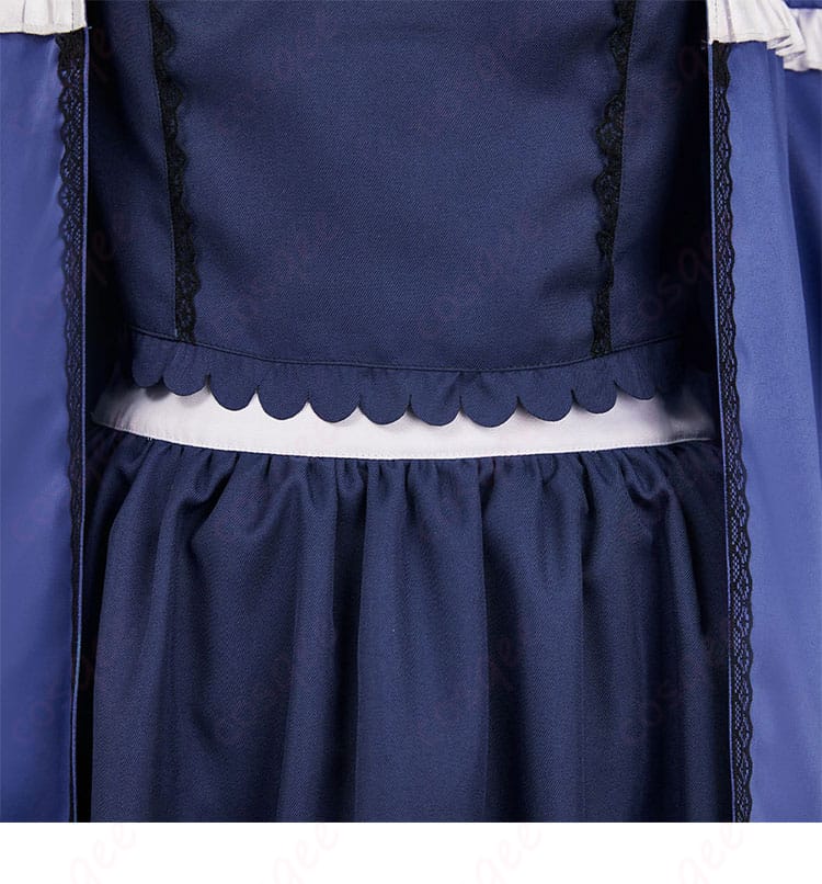 腰部装飾ディテール『Summer Pockets』久島鴎 コスプレ衣装のウエスト部分