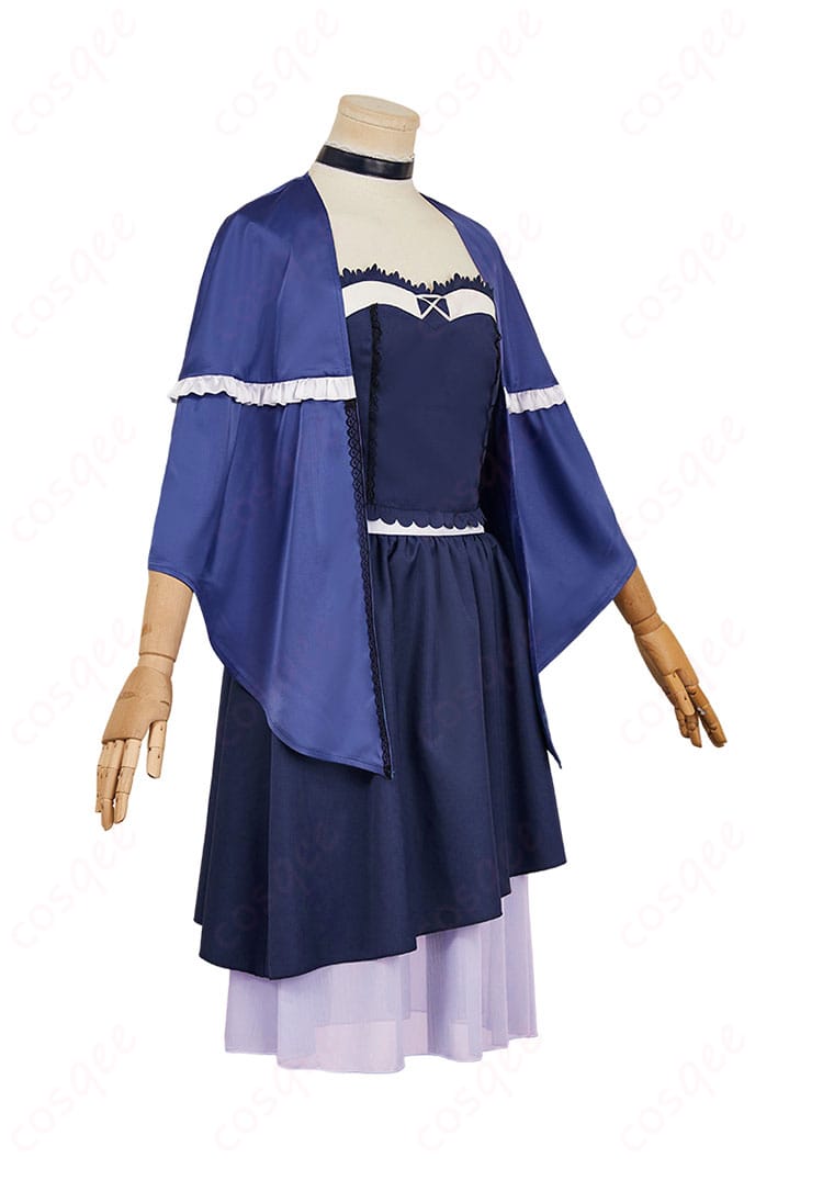 商品左側面図『Summer Pockets』久島鴎 コスプレ衣装の左側詳細