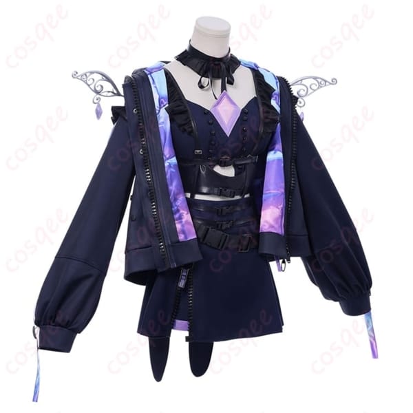 ホロライブ 古石ビジュー 厨二ロマンのダークエレガント衣装で写真映え