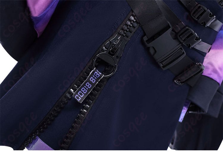 ホロライブ 古石ビジュー コスプレ衣装 衣链装飾詳細