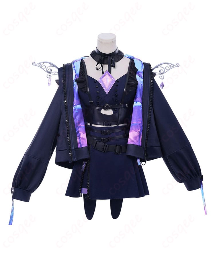 ホロライブ 古石ビジュー コスプレ衣装 正面ビュー