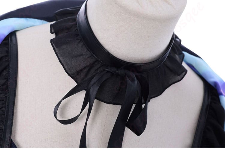 ホロライブ 古石ビジュー コスプレ衣装 ネックレス装飾詳細