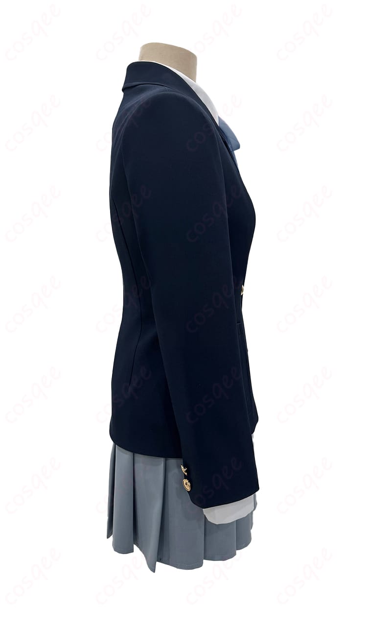 けいおん! コスプレ衣装 桜が丘高校 制服 右袖の装飾と仕立てのこだわり