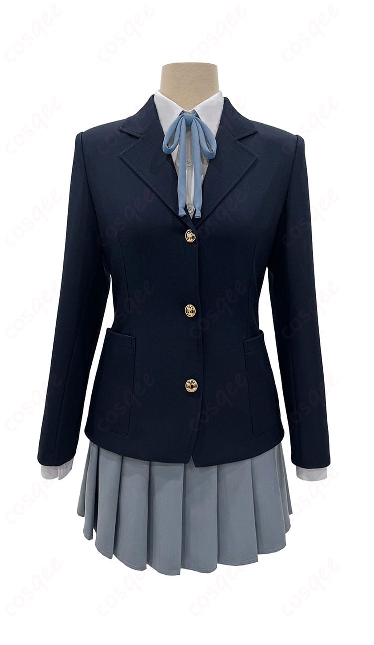 けいおん! 桜が丘高校 制服 コスプレ衣装 正面全体写真