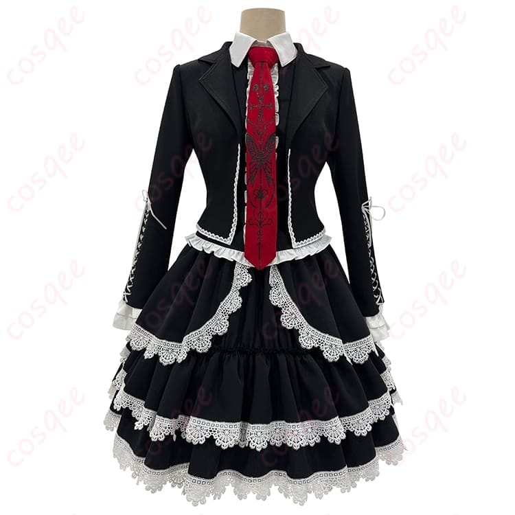 ダンガンロンパ セレスティア・ルーデンベルクのゴスロリ衣装で、上品かつ写真映えする一着 - 1枚目の画像