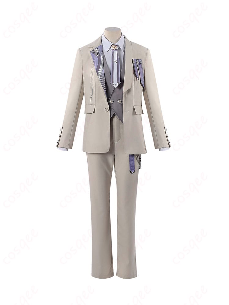 商品正面図。『星からの手紙』のセイヤコスプレ衣装の正面が鮮明に描かれています。