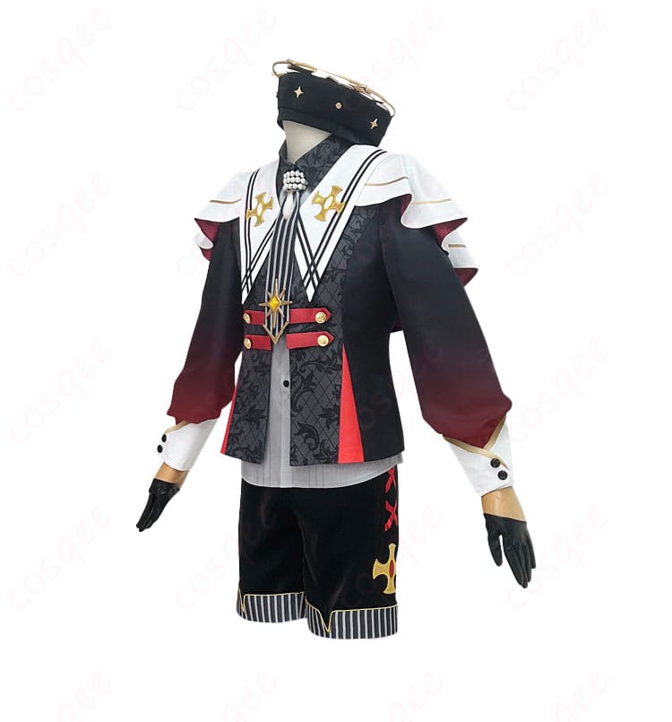 あんさんぶるスターズ!! コスプレ衣装 朱桜司・真白友也・仙石忍 サイドビューで見る衣装のディテール