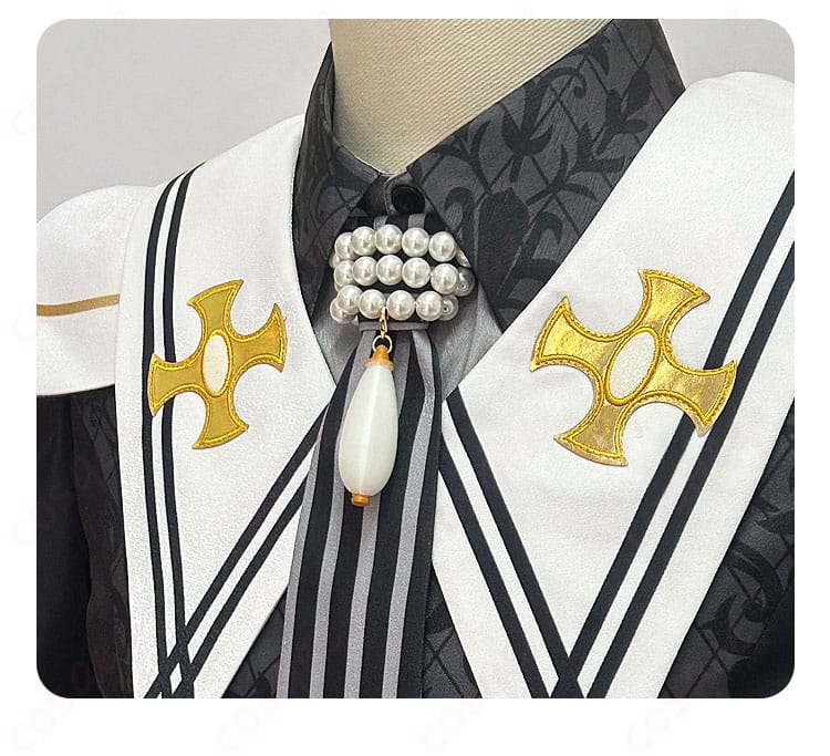 コスプレ衣装 衿の装飾ディテール あんさんぶるスターズ!! 朱桜司・真白友也・仙石忍