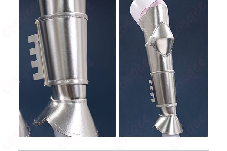 脚部のアーマー装飾の詳細画像 | 星宮六喰 コスプレ衣装の脚部アーマー装飾