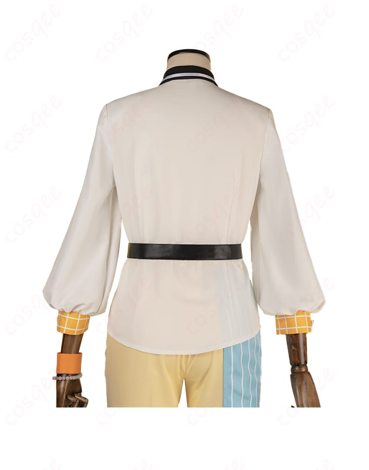 天祥院英智 衬衫の背面詳細。完璧に再現された背面のデザイン。