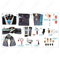 崩壊：スターレイル アナイクス衣装 ダーク映えで写真強い・装飾豊富な着やすい一着 - 5枚目の画像（サムネイル）